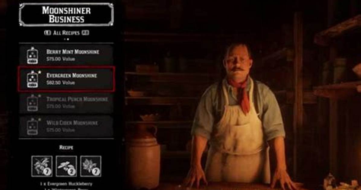 How to Start Moonshiners Business in Red Dead Redemption Online