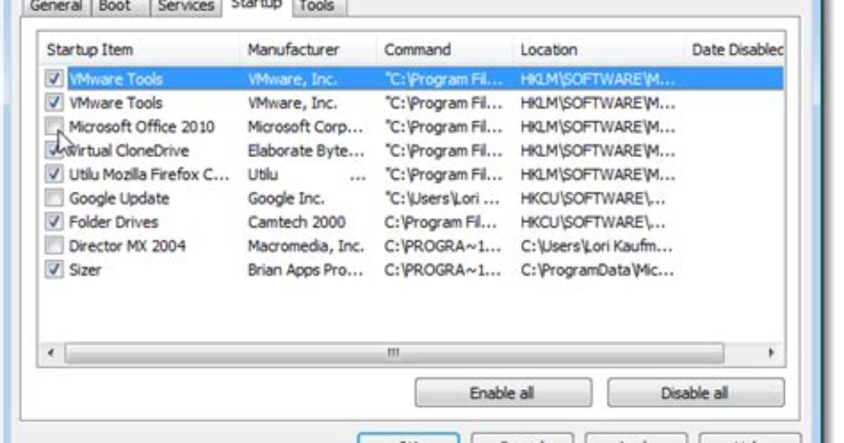 How to Stop Startup Programs Windows 10?
