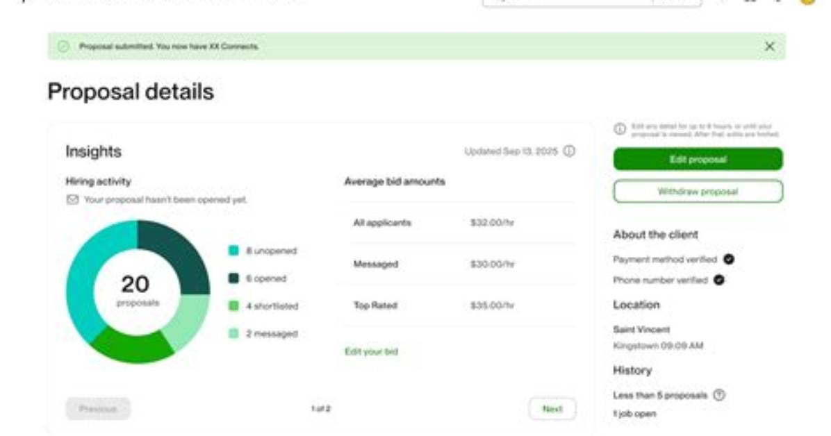 How to Submit Proposal on Upwork?