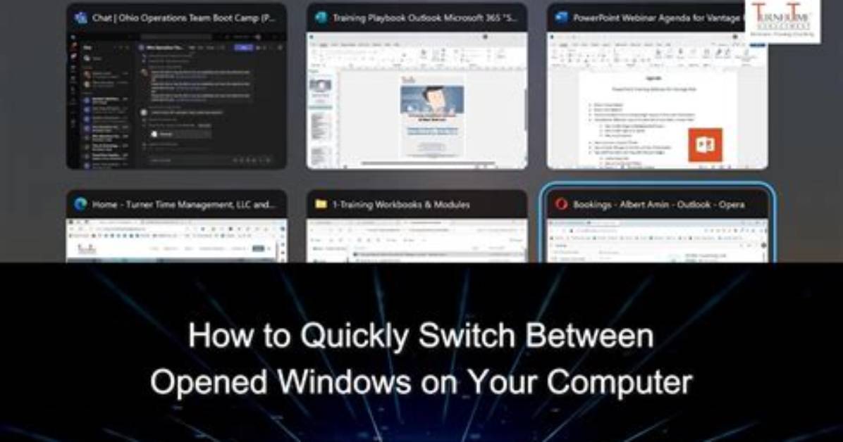 How to Switch Between Windows?