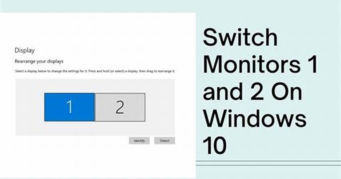 How to Switch Screens on Windows Using Keyboard?