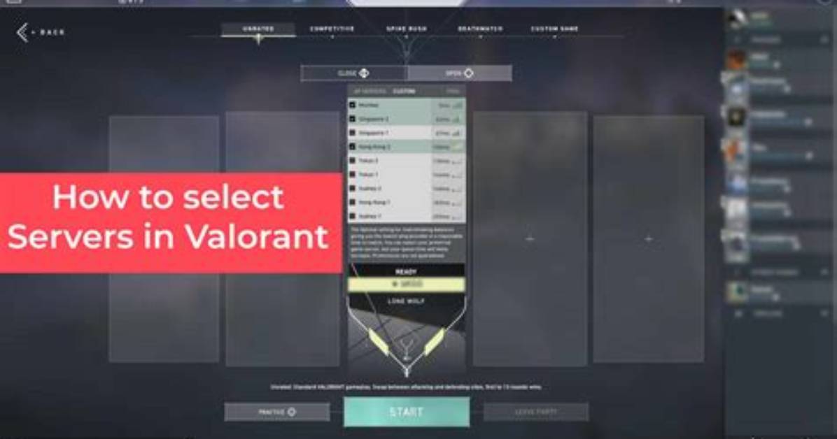 How to Switch Servers in Valorant