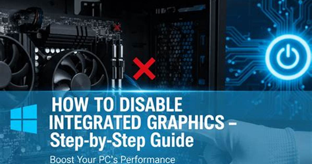 How to Switch to Integrated Graphics Windows 10?