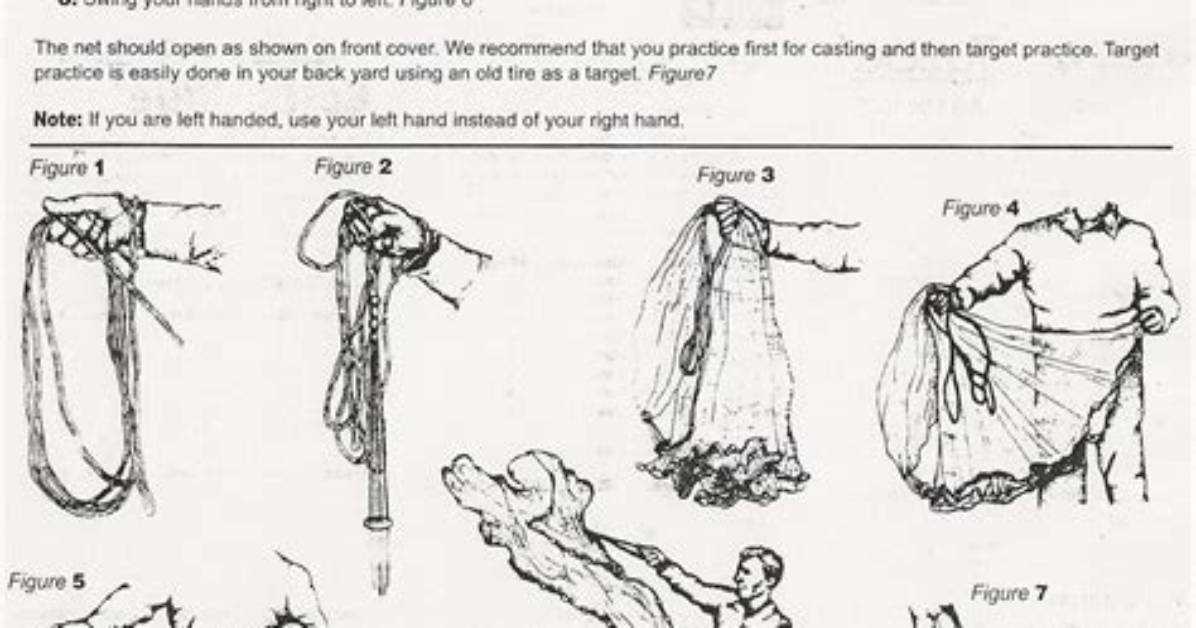 How to Throw Cast Net