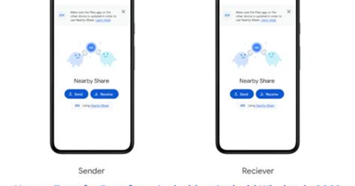 How to Transfer Data from One Android to Another?