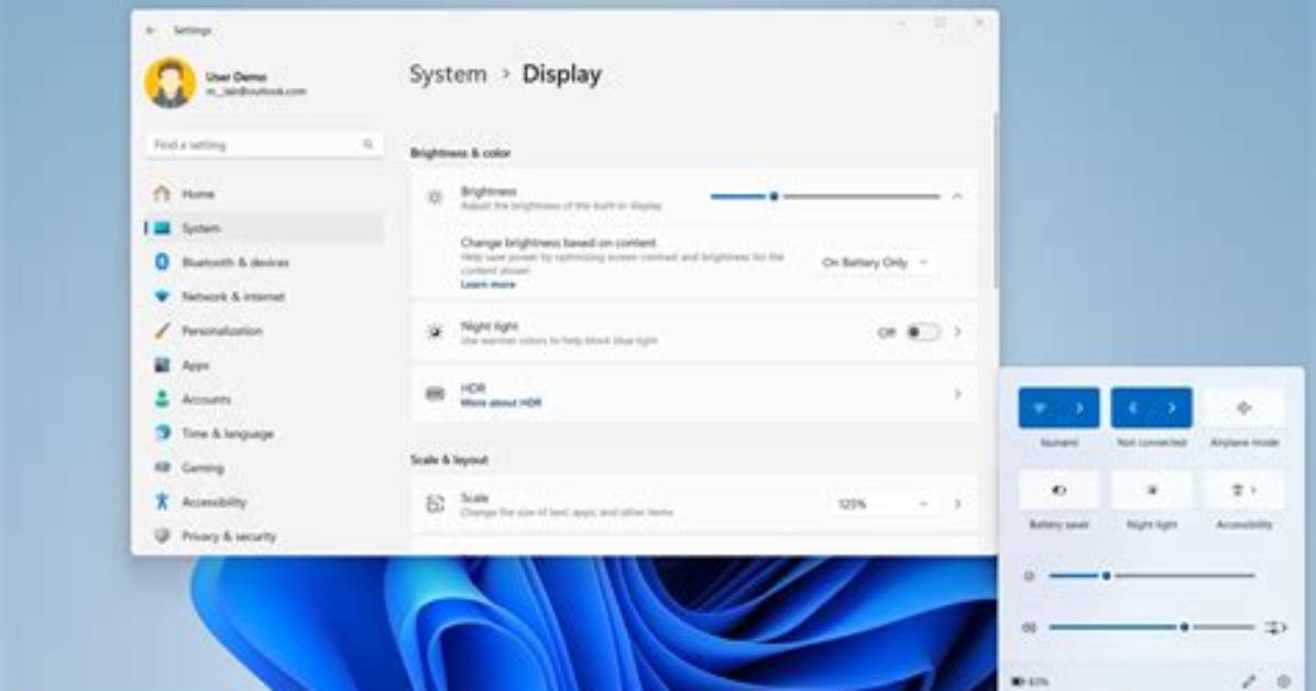 How to Turn Down Brightness on Windows 7?
