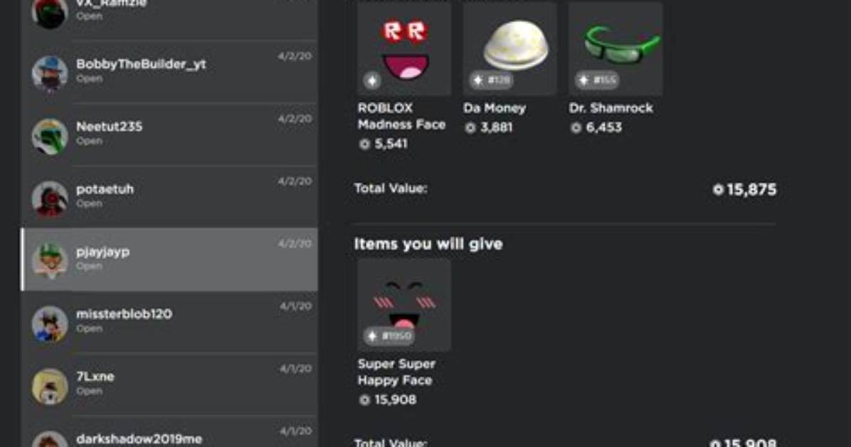 How to Turn on Trades in Roblox