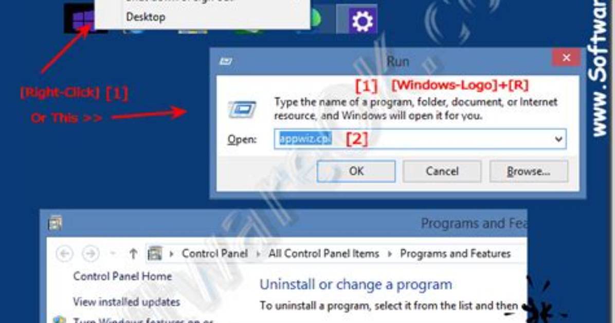 How to Uninstall Programs on Windows 8?