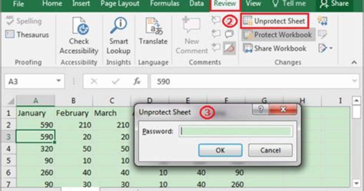 How to Unlock Excel Sheet