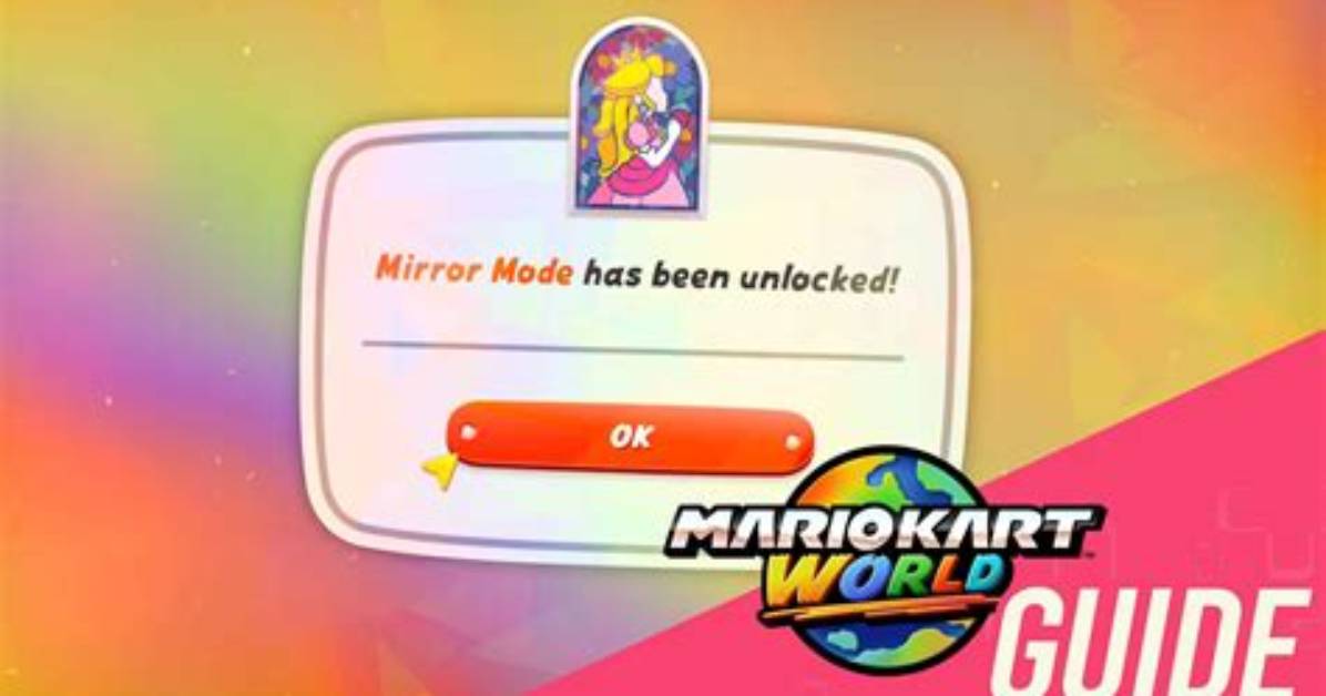 How to Unlock Mirror Mode in Mario Kart 7