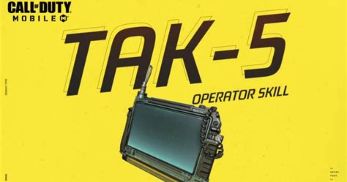 How to Unlock Tak-5 Operator Skill in Cod Mobile Season 9