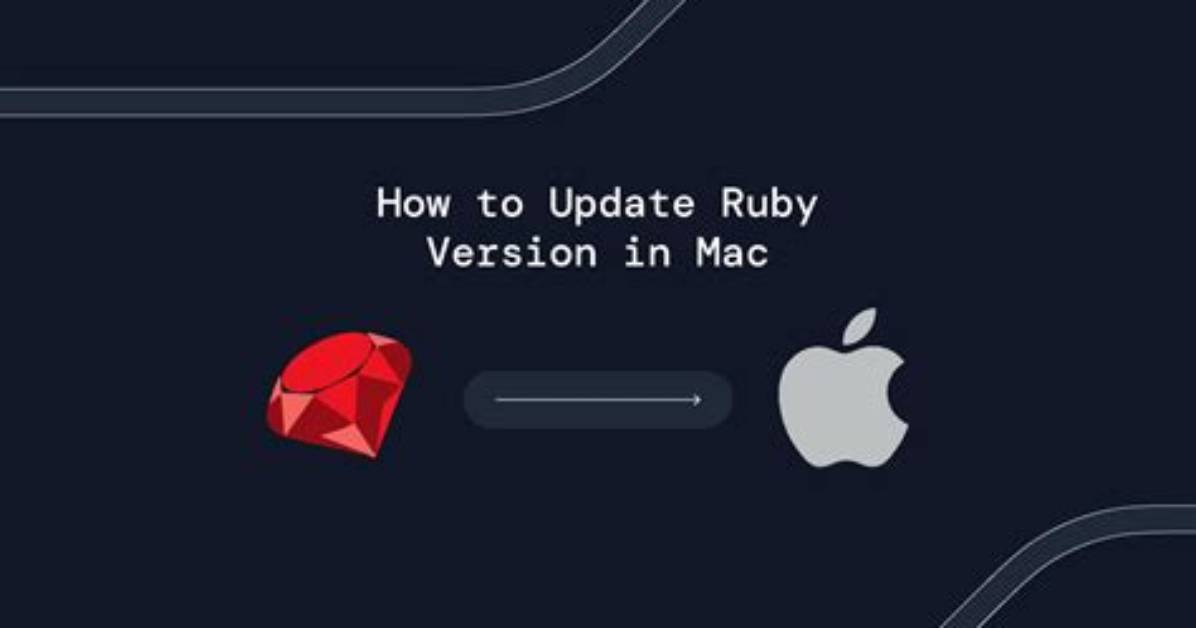 How to Update Ruby Version 2.0.0 to the Latest Version in Mac Osx Yosemite?