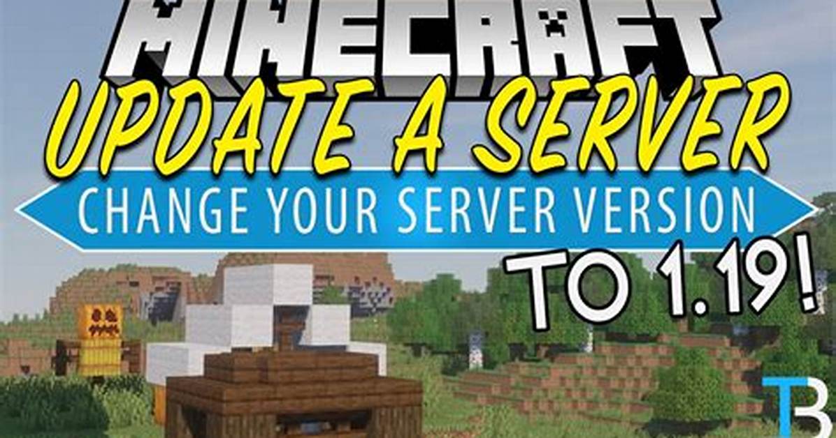 How to Update Server Minecraft