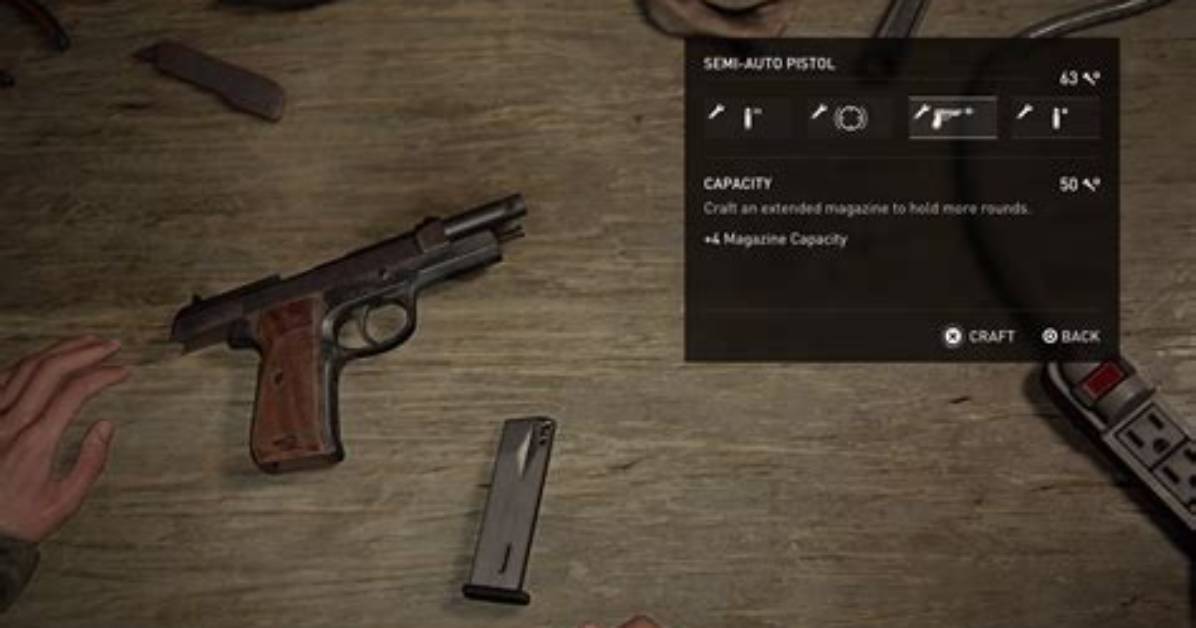 How to Upgrade Weapons in Last of Us Part 2