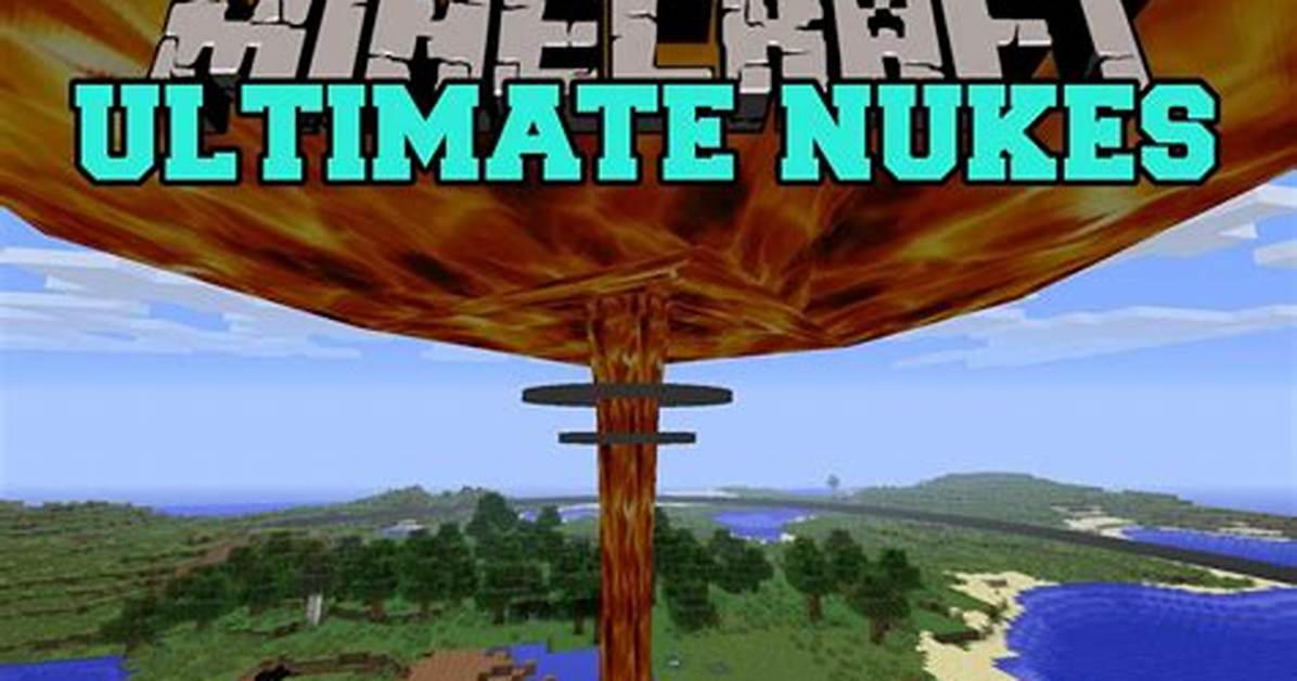 How to Use a Nuke in Minecraft