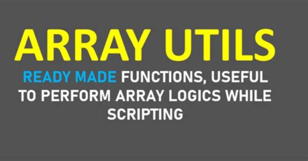 How to Use Arrayutils for Array of Objects, It Doesn't Delete the Content of an Array
