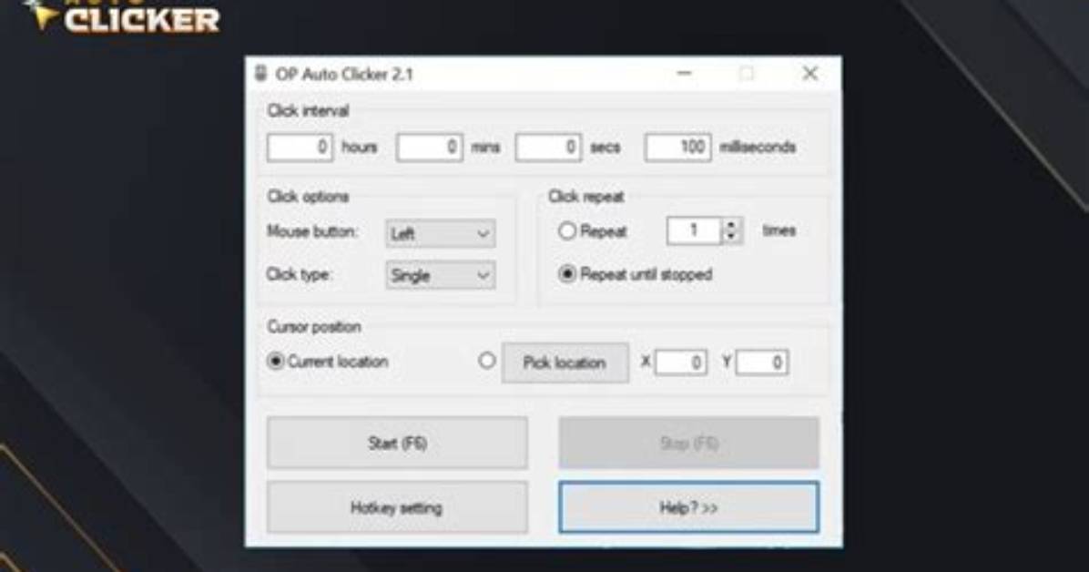 How to Use Auto Clicker