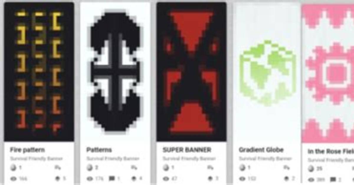 How to Use Banner Patterns in Minecraft 1.14