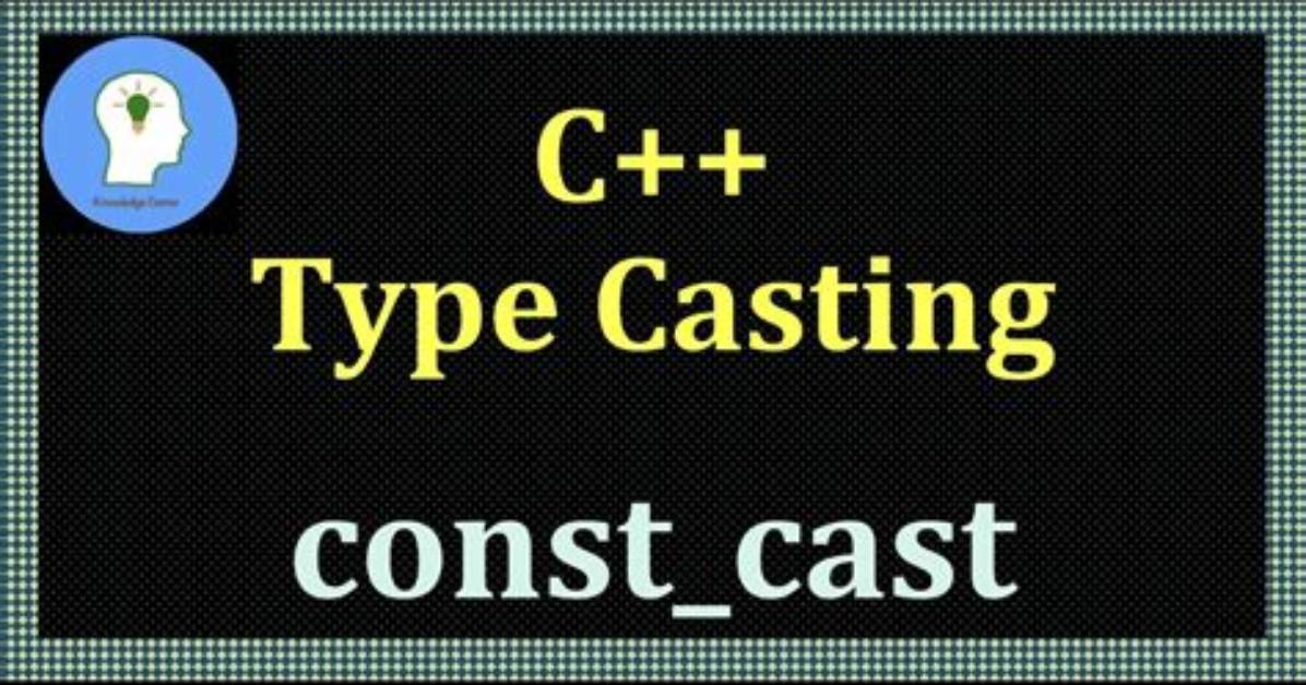 How to Use Const_Cast?