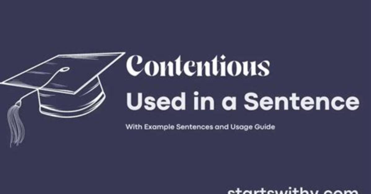 How to Use Contentious?
