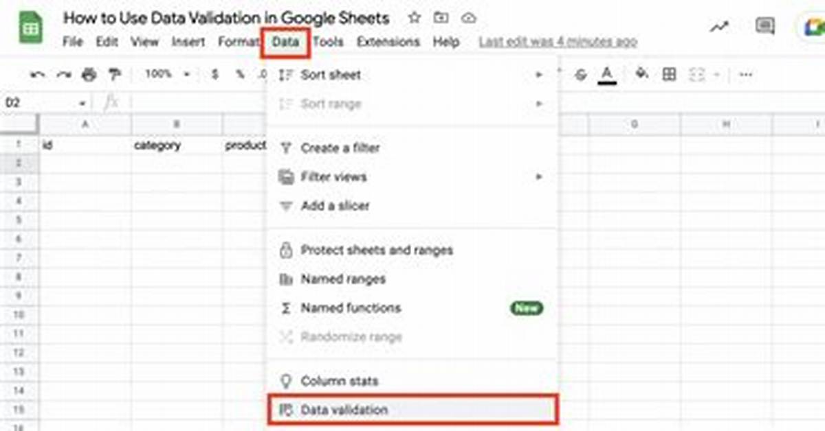 How to Use Data Validation in Google Forms?