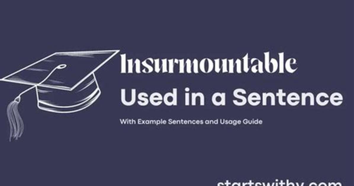 How to Use Insurmountable?