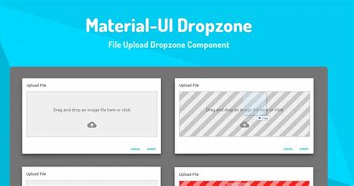 How to Use Material Ui Dropzone into My React with Typescript Application?
