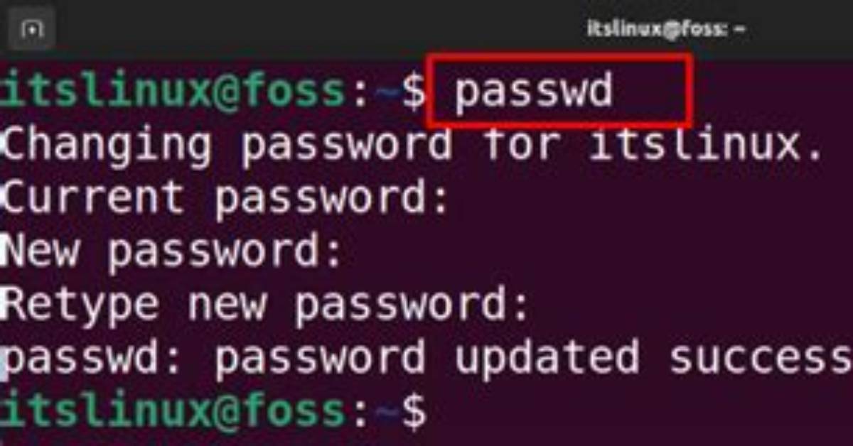 How to Use Options in Passwd Command