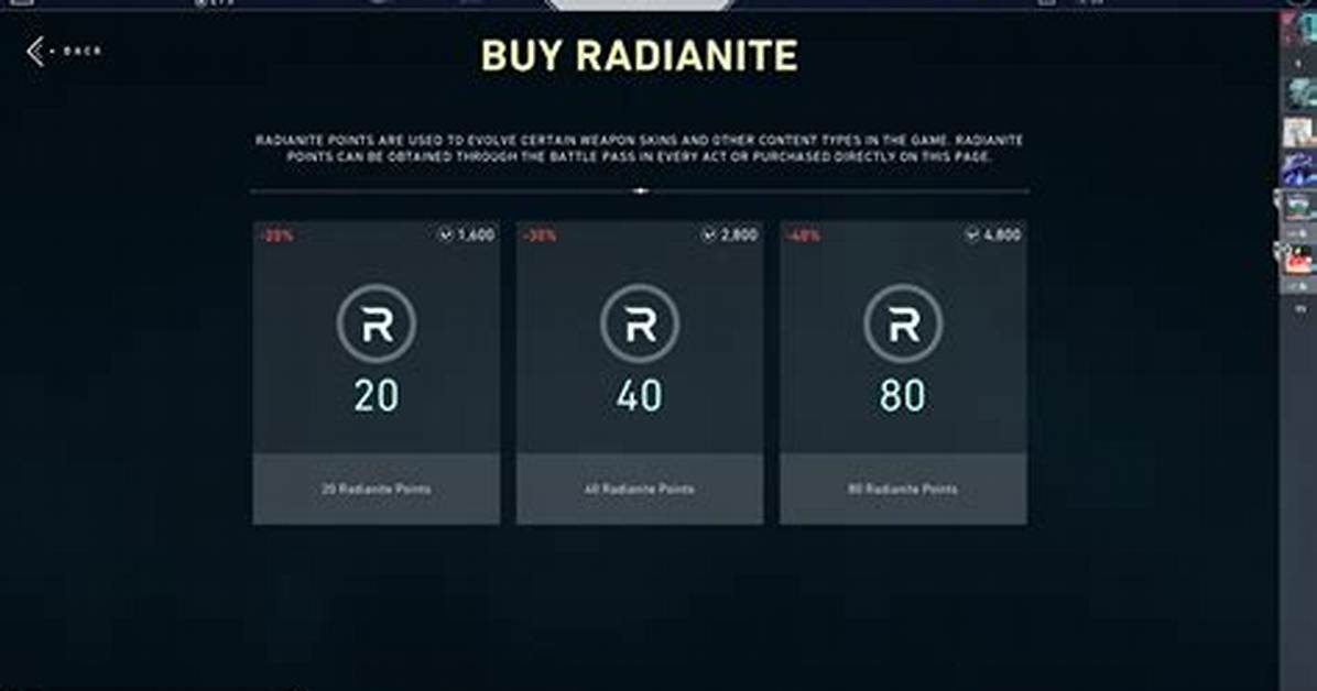 How to Use Radianite Points Valorant