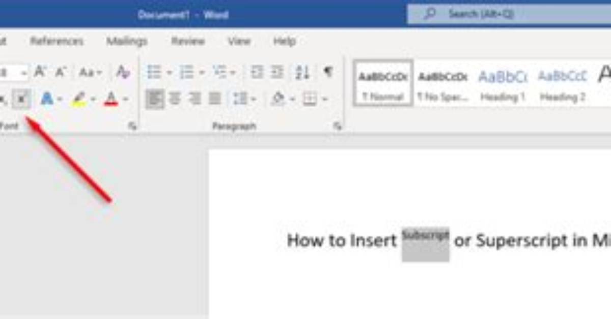 How to Use Superscript in Word?