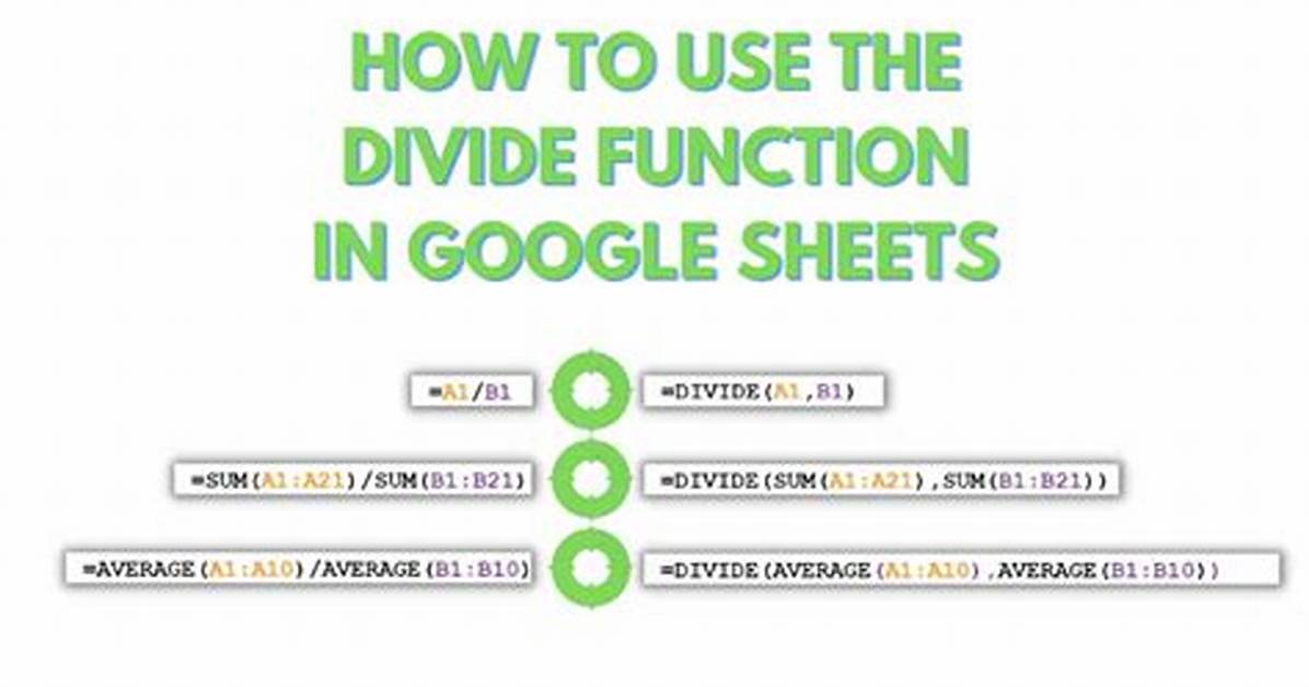 How to Use the Divide Function in the Query?