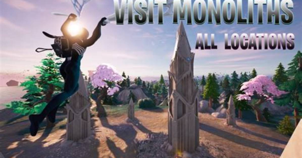 How to Visit Monoliths in Fortnite Chapter 4 Season 2