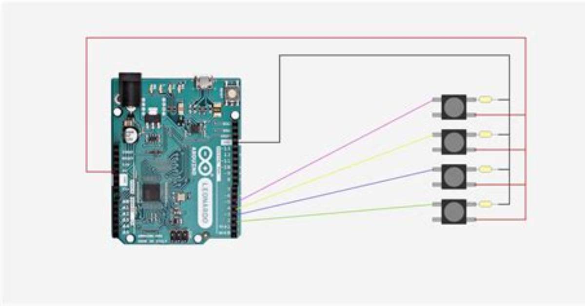 How to Wire and Program Multiple Push-Buttons with an Arduino