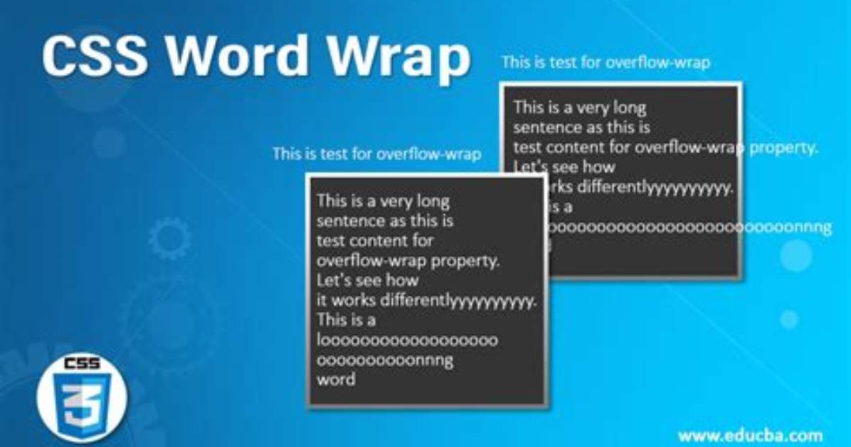 How to Wrap Text in Css?