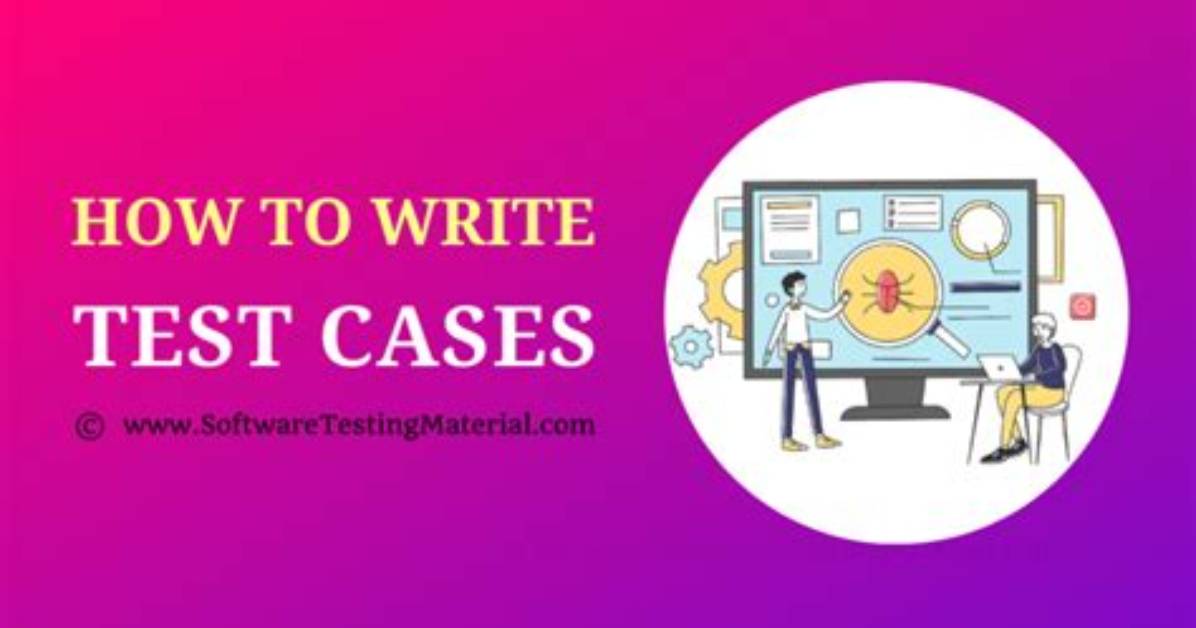 How to Write Test Cases for Software