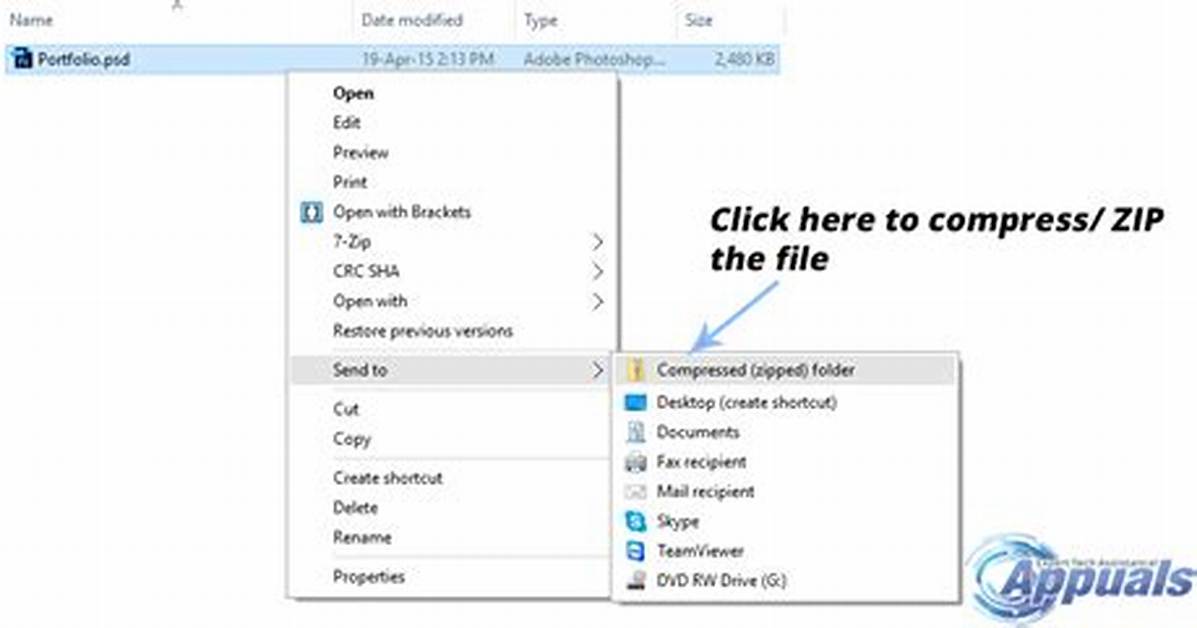 How to Zip a File Windows 10?
