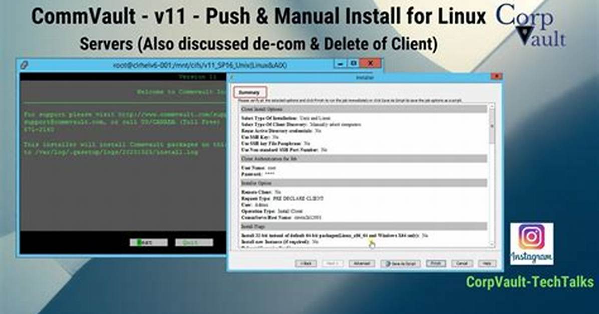 How Uninstall Commvault Linux?
