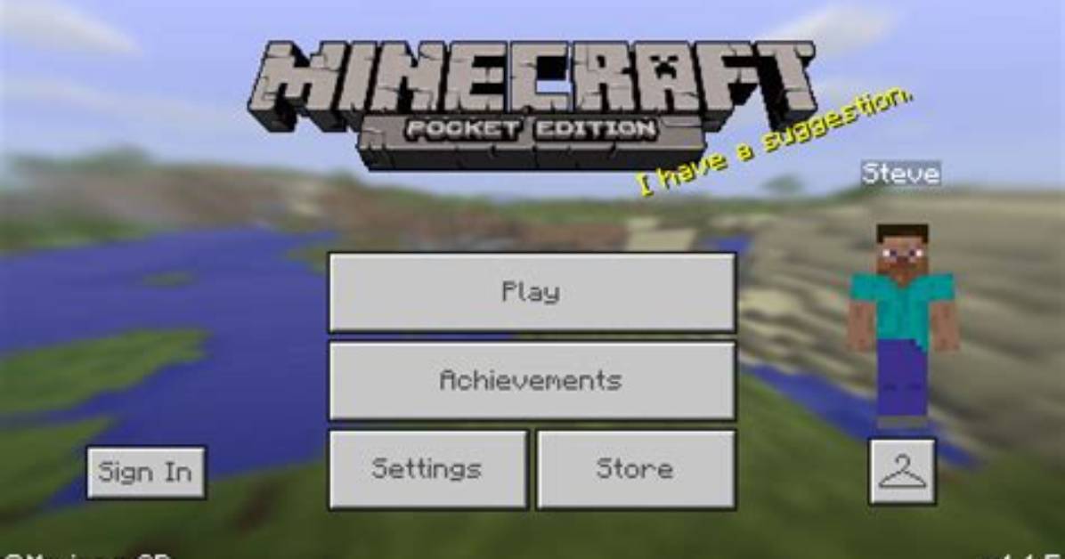 How Update Minecraft Pocket Edition