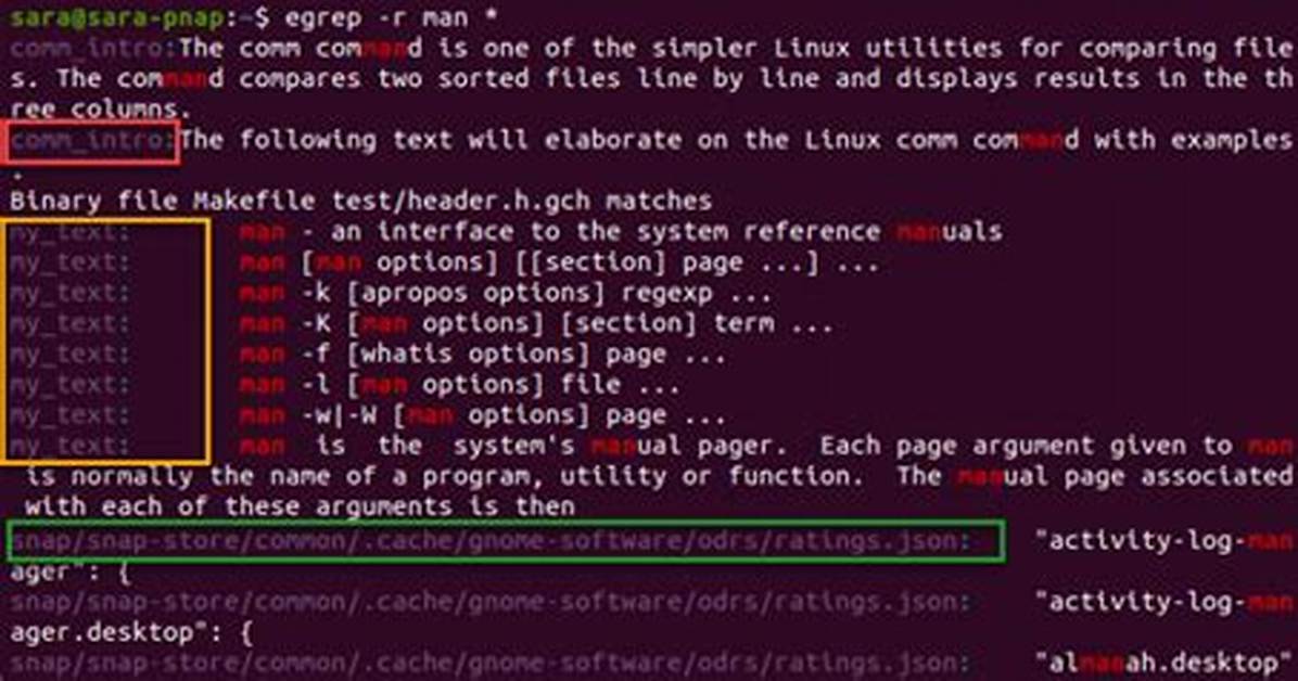 How Use Egrep Linux?