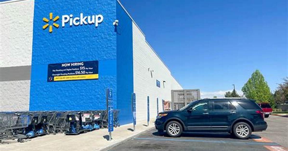 How Walmart Pickup Works