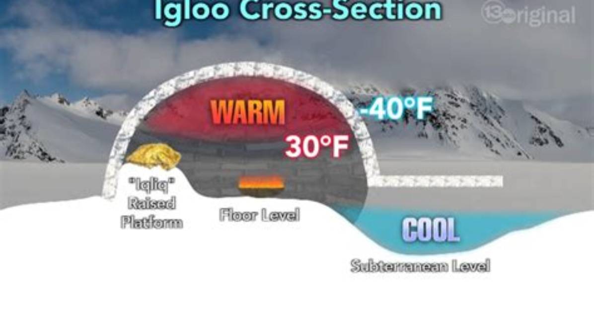 How Warm Is It Inside an Igloo?