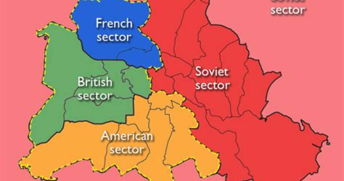 How Was Berlin Divided After Ww2?