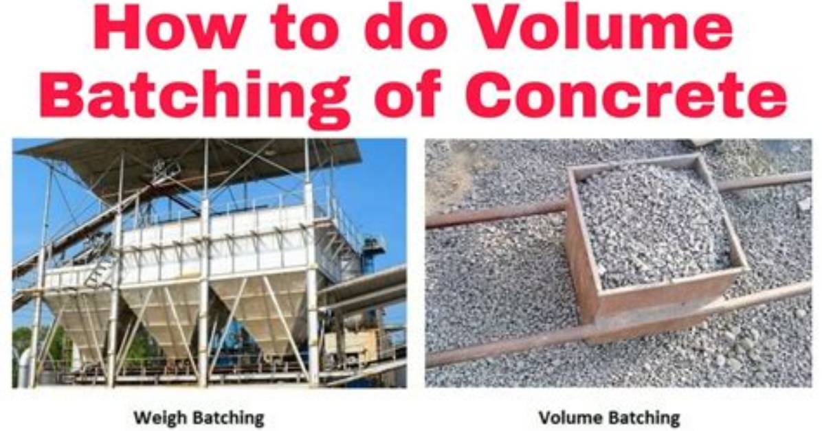 How Weight Batching Is Done?