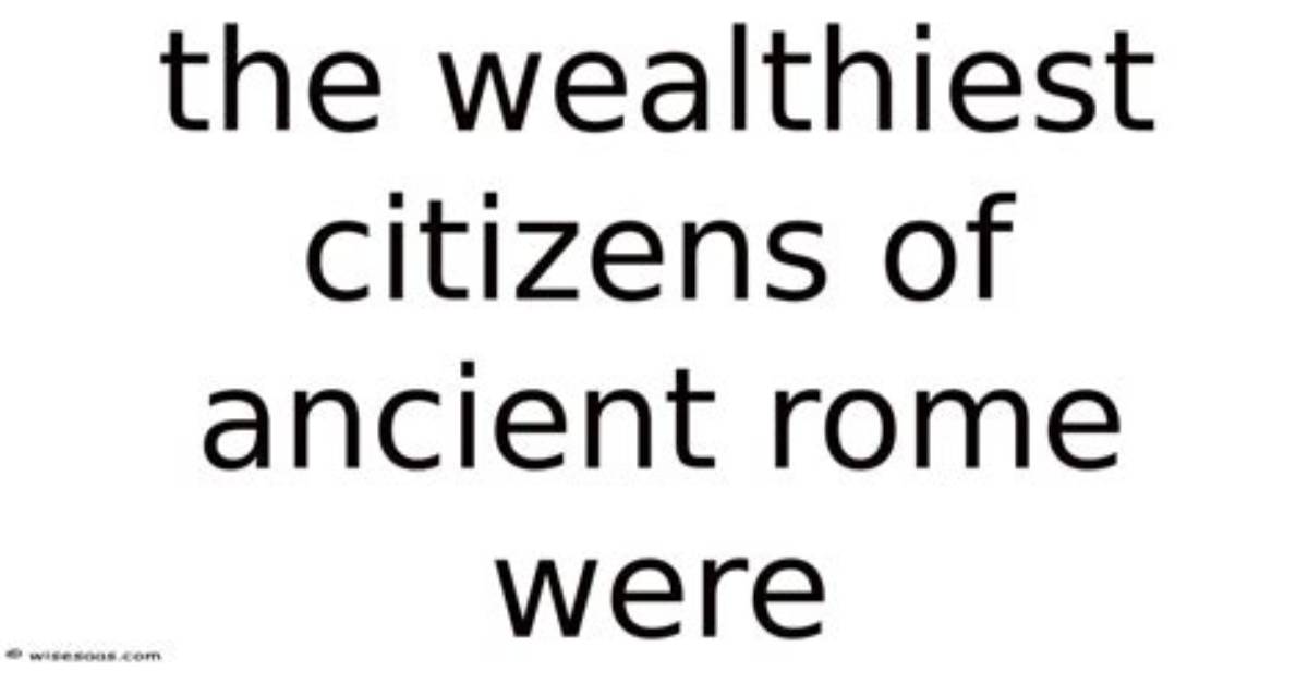 How Were Citizens of Rome Involved in the Political Process