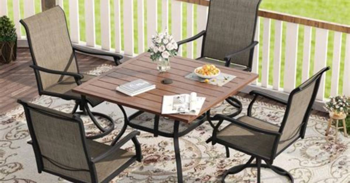 How Wide Is a Patio Table