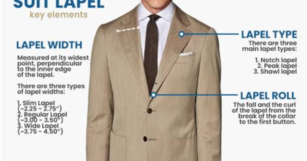 How Wide Should Lapels Be?