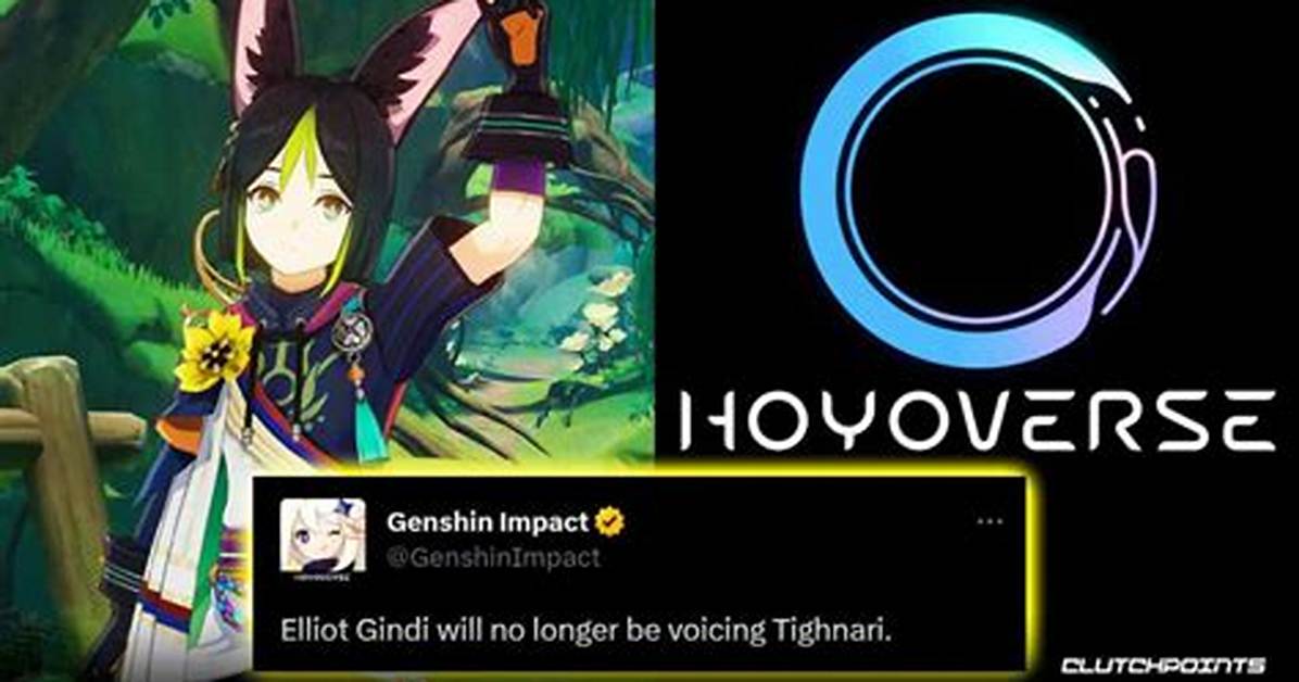 Hoyoverse Comments on Tighnari Voice Actor Elliot Gindi Allegations