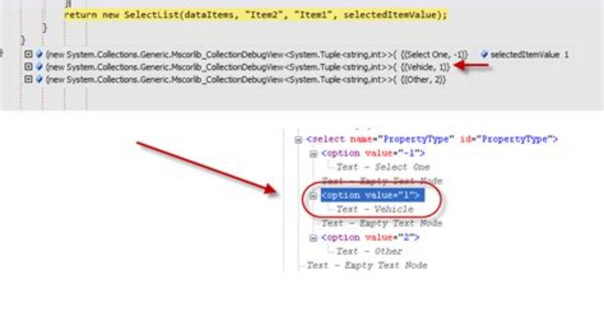 Html. Dropdownlistfor Selected Value Not Being Set