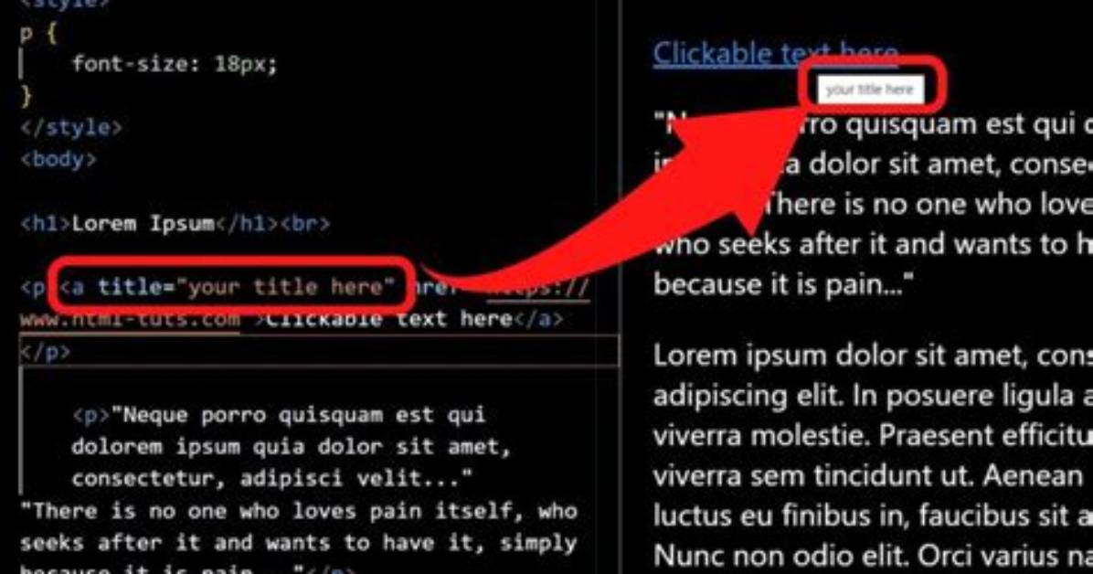Html Make Text Clickable Without Making It a Hyperlink