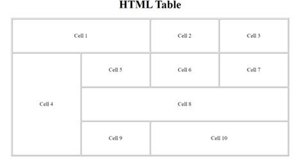 Html Table Column of Equal Size
